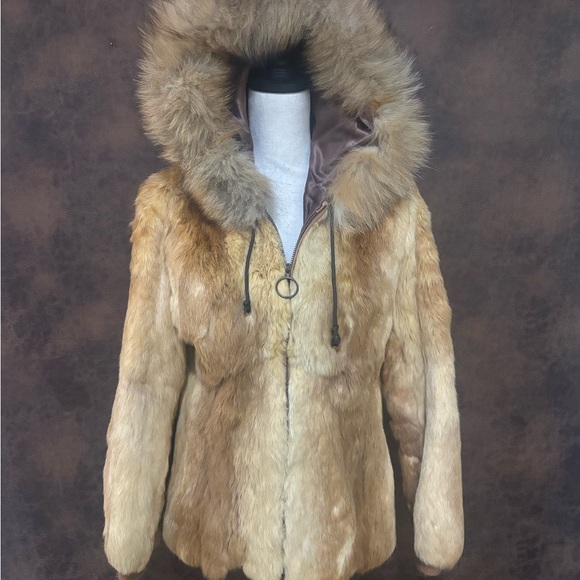 real fur Jackets & Blazers - Real fur coat